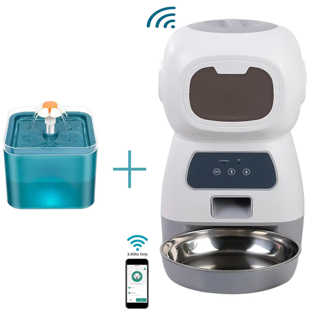 Automatic Feeder for Small Dogs and Cats