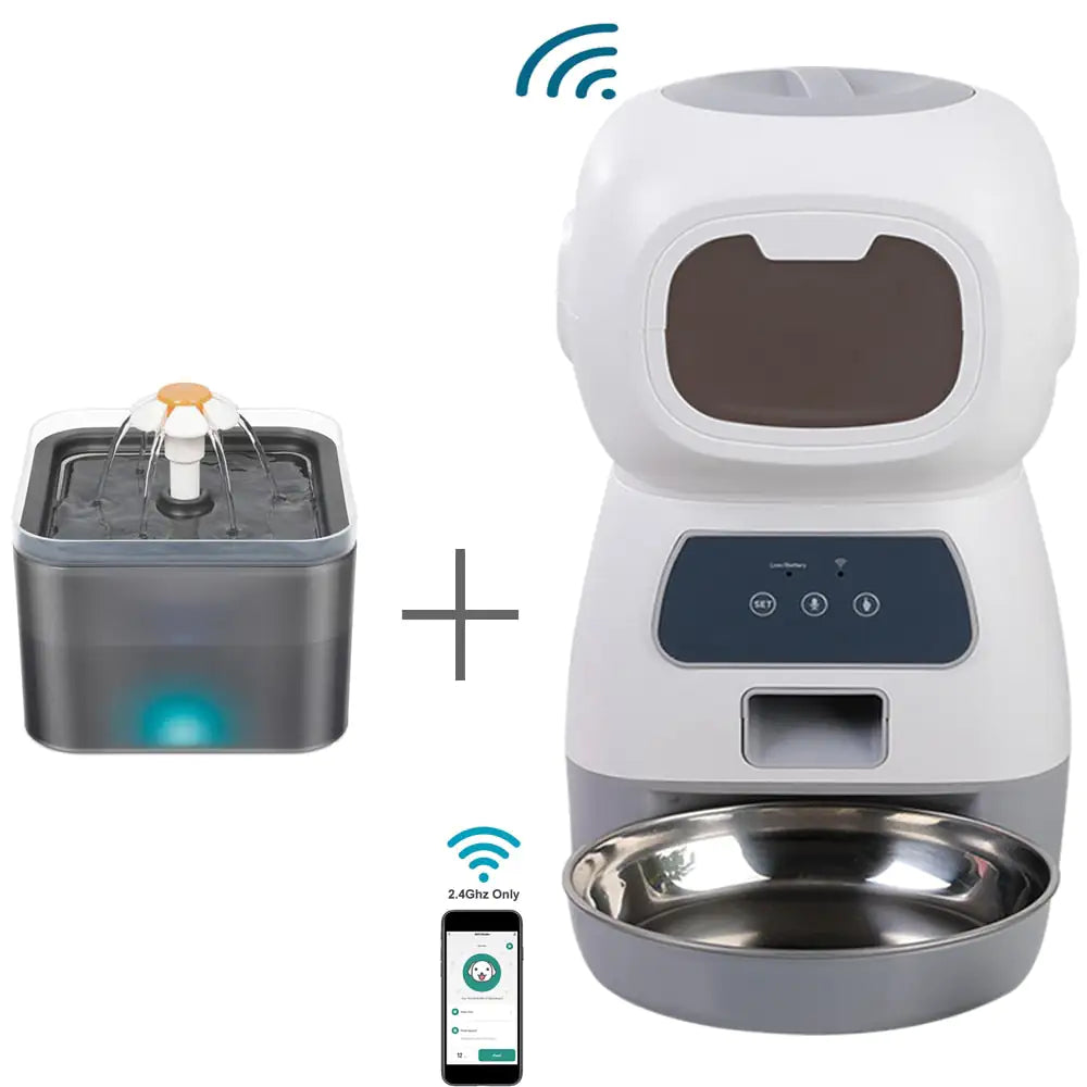 Automatic Feeder for Small Dogs and Cats